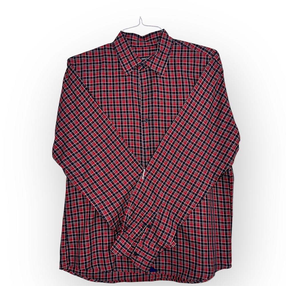 Untuckit Long Sleeve Button Up Shirt Sz L